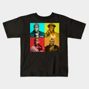 Dave Chappelle Funny Flairs Kids T-Shirt